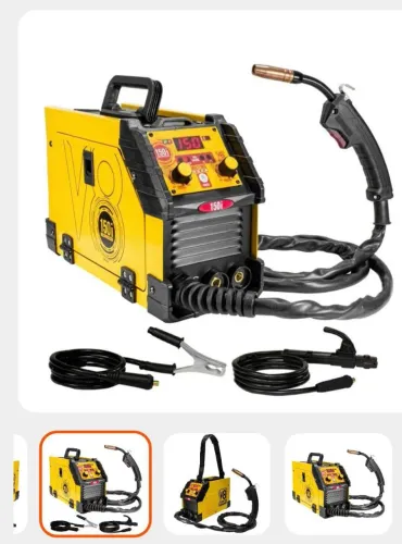 Máquina de solda MiG sem gás 3 em 1 Bivolt.