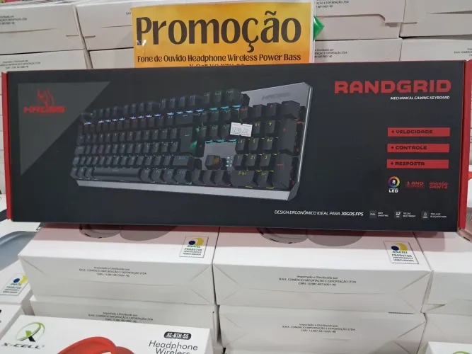 Teclado Gamer mecânico 