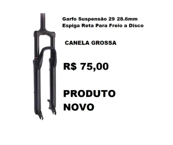 suspensão aro 29 canela grossa Bicicleta