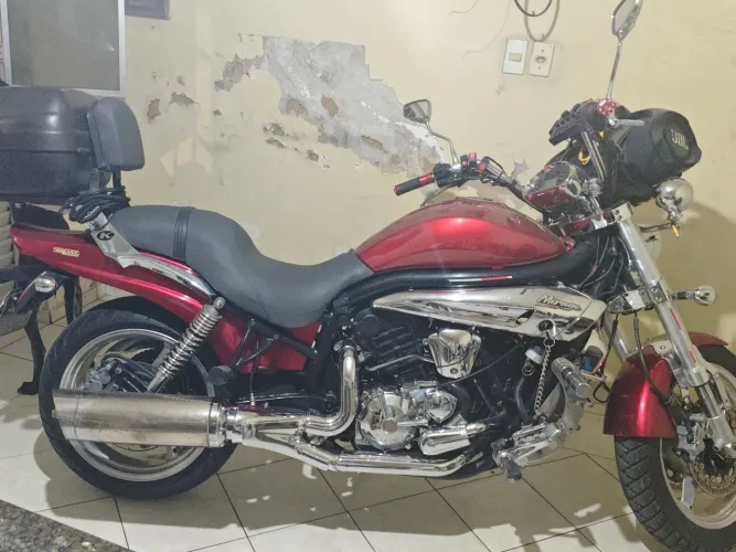 Kasinski miragem 650 EFi alcança 130 na segunda marcha te 5 Velocidade, kilometragem está 