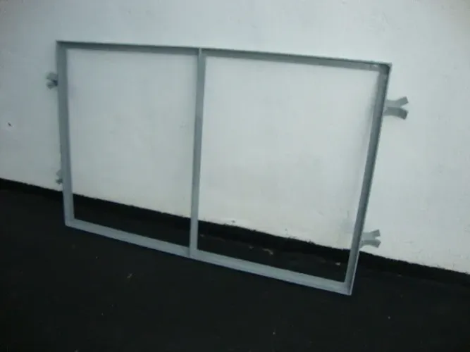 Janela Nova Modelo Vitrô Para Vidros Fixos, Sem Abrir. 80x50 cm (Entrega em Seu Endereço)