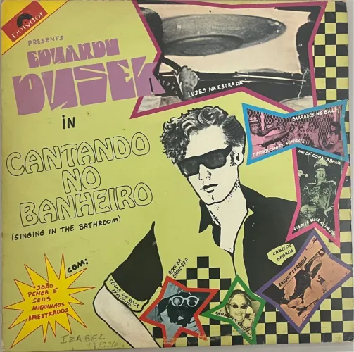 Disco de Vinil - Eduardo Dusek - Cantando no Banheiro
