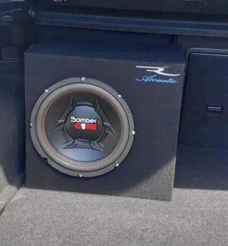 Kit Caixa Subwoofer Bomber One + Módulo Jbl Br A150.1