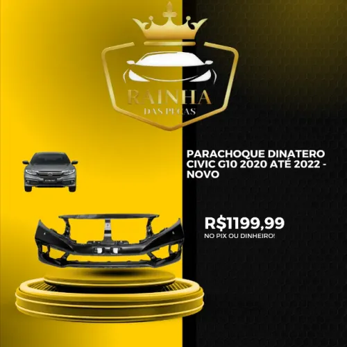 Parachoque Dianteiro Civic g10 2020 até 2022  