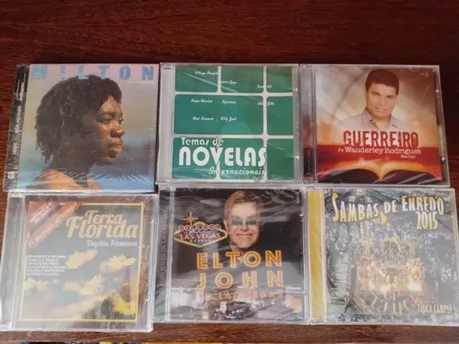 cds lote diversos samba elton john e outros