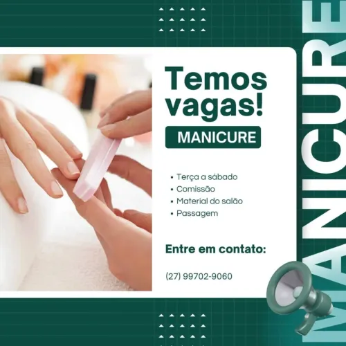 Vaga para Manicure 
