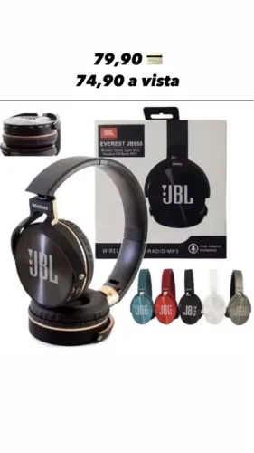 Fone de Ouvido JBL Everest JB950 - Sem Fio - Novo