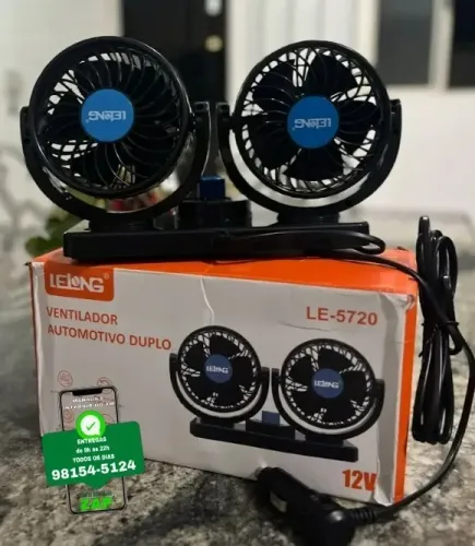 Ventilador Automotivo 12V