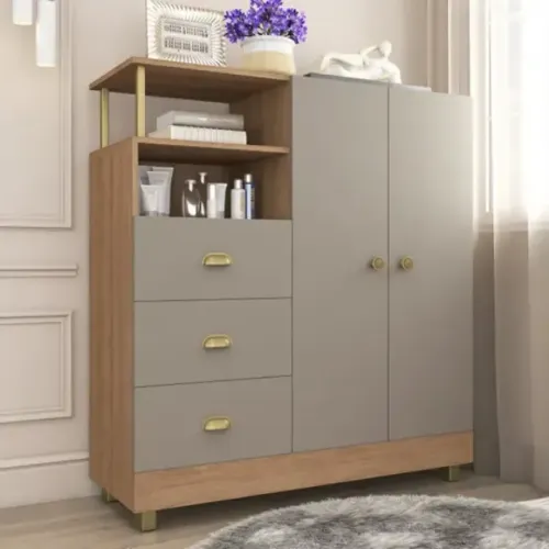 Cômoda 2 Portas 3 Gavetas Felicci (Novo na Caixa)