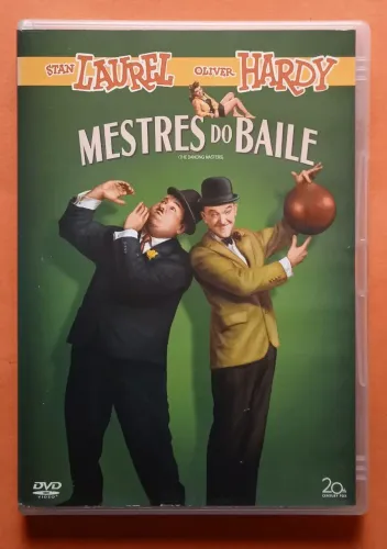 Dvd Mestres do Baile - Stan Laurel - Oliver Hardy 