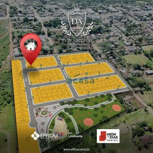 Lançamento Loteamento Don Antônio Residencial em Lindoeste - PR