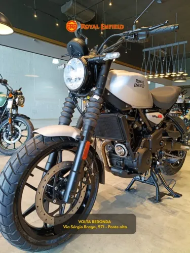 LEONI - ROYAL ENFIELD GUERRILLA - SMOKE SILVER