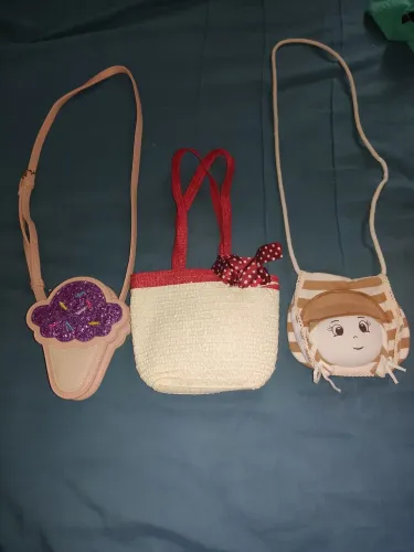 kit de Bolsinhas Infantis Femininas - Novas e Encantadoras!