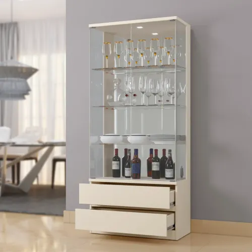 Cristaleira Diamante 100% MDF