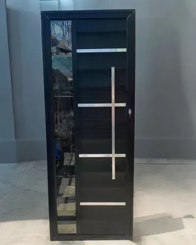 Porta de entrada moderna com design elegante