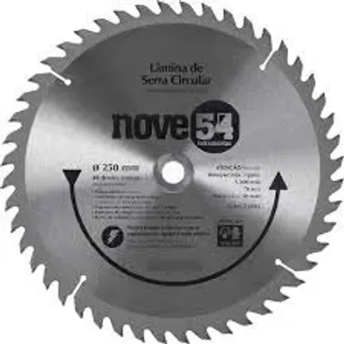 Lamina Serra Circular Videa 250x30x48d Nove54