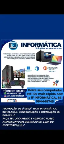 Manutenção de computadores em domicílio