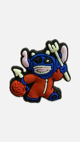 Stitch halloween 2 - Jibbitz Broches Pin para Crocs