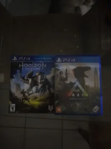 Horizon Zero down e Ark survival os 2 por 90