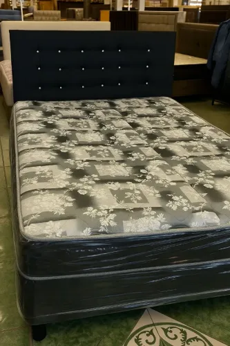 Cama box casal Espumada as