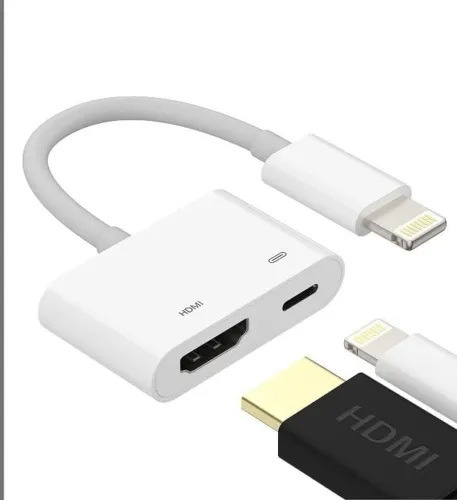 Adaptador HDMI para iPhone/iPad - Conecte seu dispositivo na TV