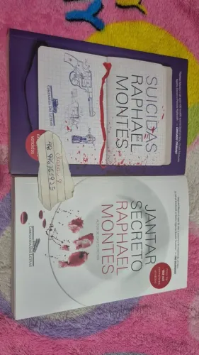 Livro Raphael montes suicidas e jantar secreto