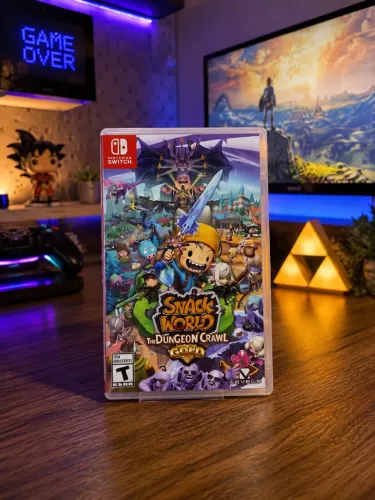 Jogo Snack World Mídia Física Nintendo Switch Faço Olx Pay
