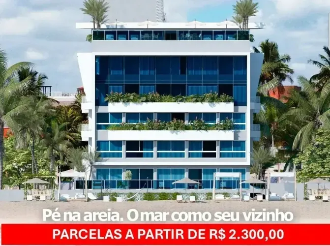 FLAT BEIRA MAR EM PORTO DE GALINHAS ÓTIMA OPÇÃO PARA FAZER SEU INVESTIMENTO
