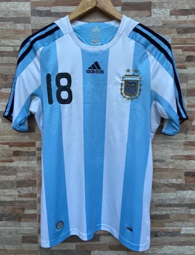 Camisa Argentina 2008 messi P