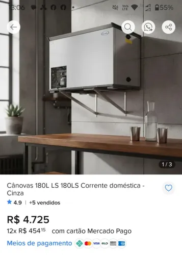 Bebedouro industrial