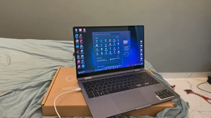 Notebook Samsung book4 360 processador I7, 16GB de RAM, 1 TB de SSD, touch-screen.