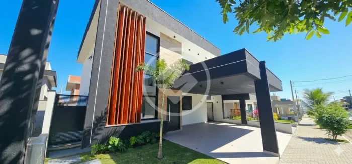 Sobrado no Condomínio Reserva Aruanã SJC - Zona Leste | 3 Suítes, Automação e Área Gourmet