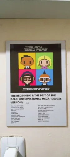 Quadro Album MDF Black Eyed Peas