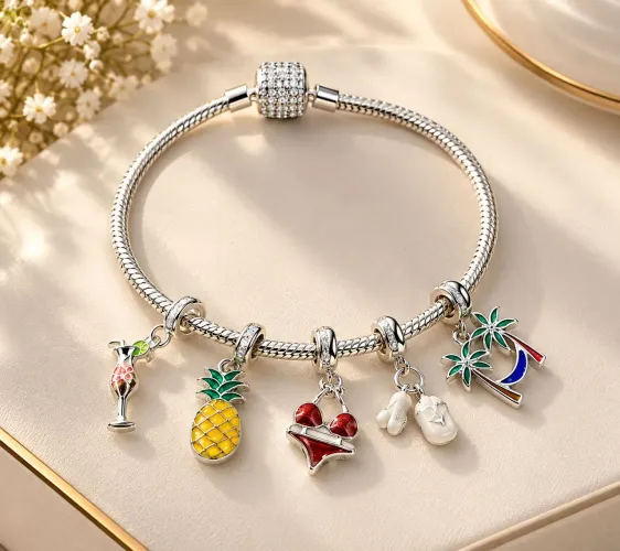 Pulseira Pandora Prata: Presente Especial para o Fim de Ano