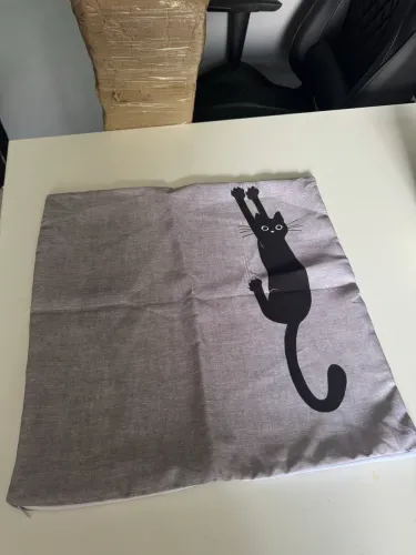 Capa Almofada Gato
