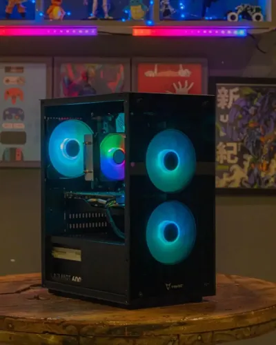 Xeon 2650v4, 16GB RAM, SSD 240GB, RX 580 8GB, X99, Fonte Thermaltake 600W, Gabinete Mavint