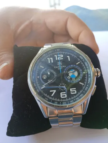 Relógio Carrera GMT BMW