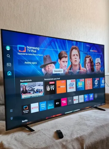Smart tv 65P, Samsung, novinha. Modelo novo, 4K com Xbox e alexa. Entrego e aceito cartão