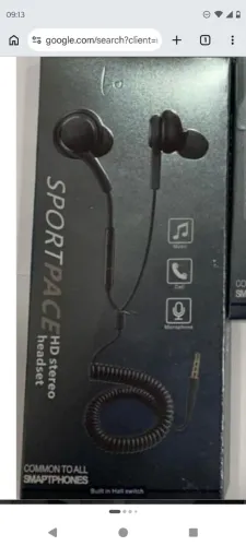 Fone de ouvido com fio top de linha