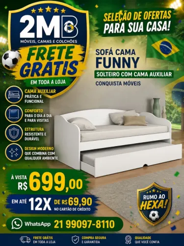 Cama Sofá Cama Bicama