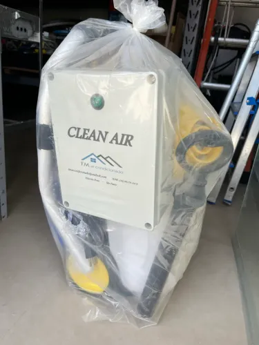Máquina Clean Air para higienização de aparelhos de ar condicionado