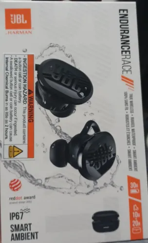 JBL ENDURANCE RACE NOVO IMPORTADO NA CAIXA FECHADA