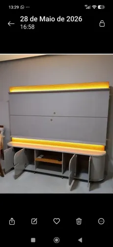 Homerack de led novo, motivo da venda ficou grande pra colocar na sala.