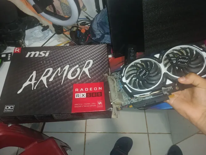 Rx580 em perfeito estado