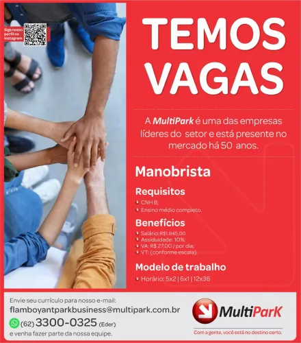 Vaga de manobrista