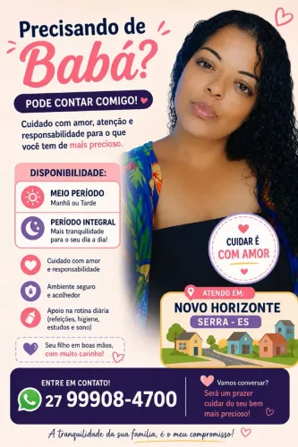 Precisando de babá?
