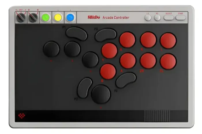 Controlador De Arcade Profissional Retro 8bitdo Switch/pc Preto