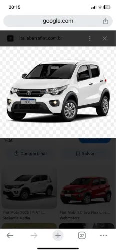 Fiat Mobi Like 1.0 Fire Flex 5P. 2025