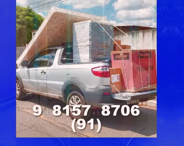 Frete! transporte no bairro do Curuça)~! e do Guamá+) segurança e qualidade!