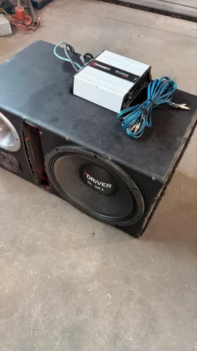 Som automotivo trio 405 + 15? + módulo 3000 trio
